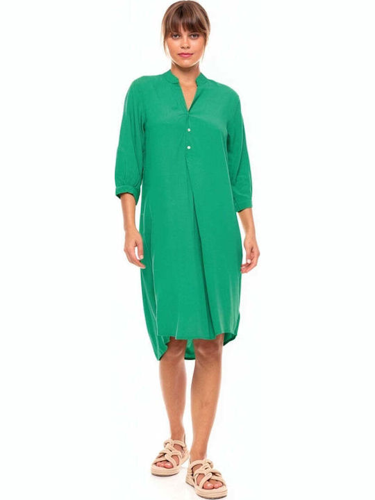 Pink Label Women's Green Beach Caftan