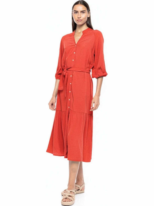 Pink Label Women's Maxi Caftan Beachwear Pink