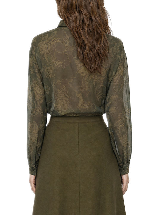 Moutaki Long Sleeve Women's Shirt Green