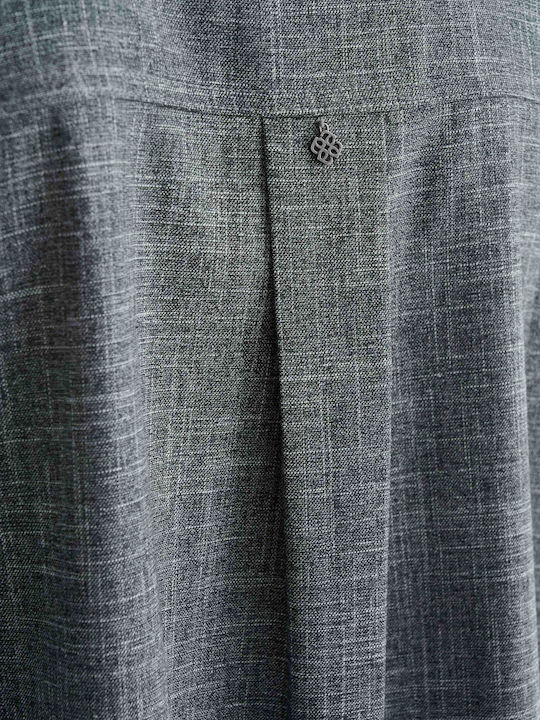 Langärmeliges Damenhemd Schwarz 9923582-Schwarz