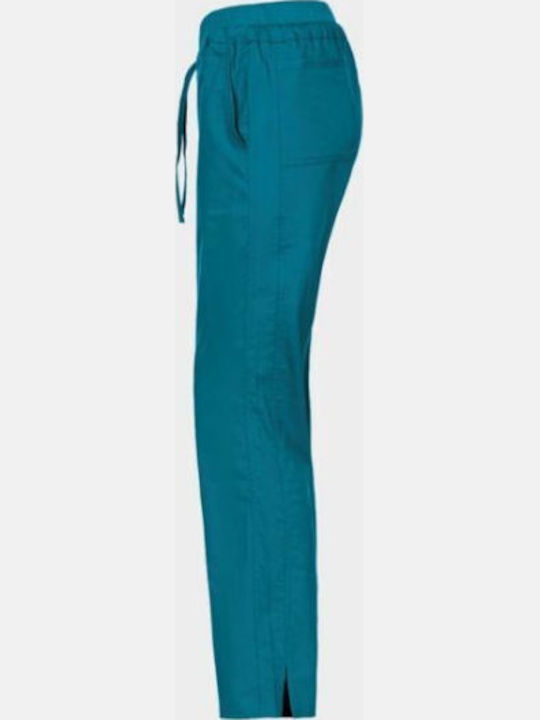 Damen Jogginghose Caribbean Blau