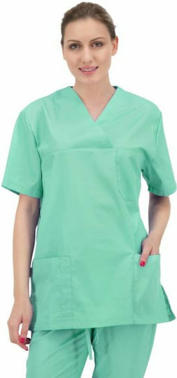 bwell Unisex Medizinische Bluse Flieder
