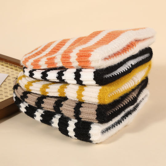 Beanie Unisex Strickmütze in Schwarz