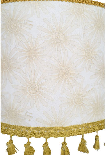 Sunflowers Dimensions Pendant Ceiling Light Gold With E27 Socket 35x25cm