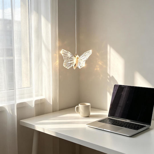 Verstellbare Deckenleuchte Gold LED mit Warmes Weiß Licht mit Kristallen PA-131-GOLD