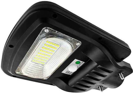 LED Водоустойчив Соларен Уличен Фенер 50W с Датчик за Движение, Фотосензор и Дистанционно IP66