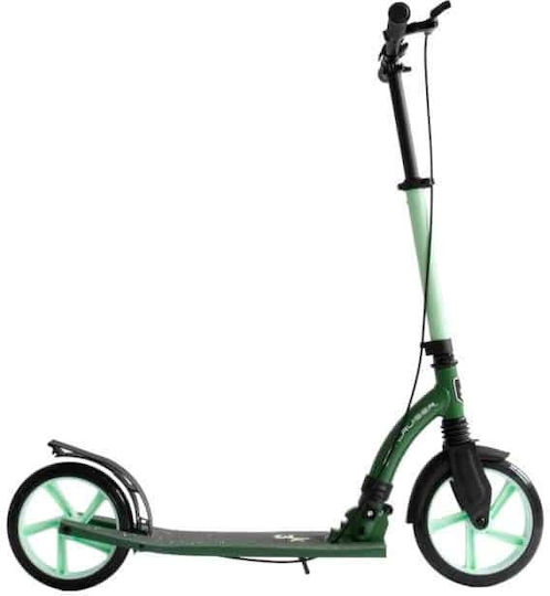 Athlopaidia Scuter Copii Pliabil 2 Roți Verde