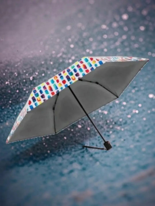 Knirps Knirps Regenschirm Kompakt Weiß