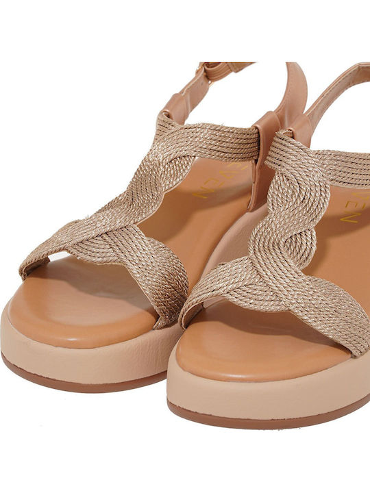 Women's Gold Platforms