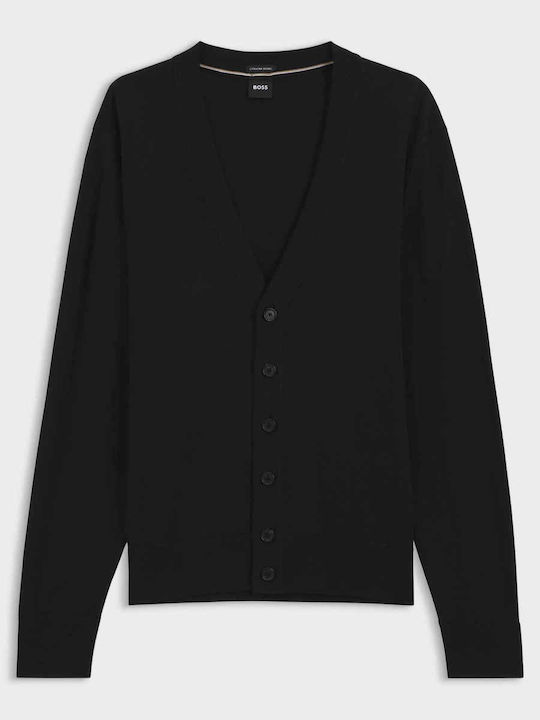 Men's Black Cardigan