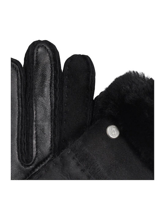 Schwarze Damen Handschuhe