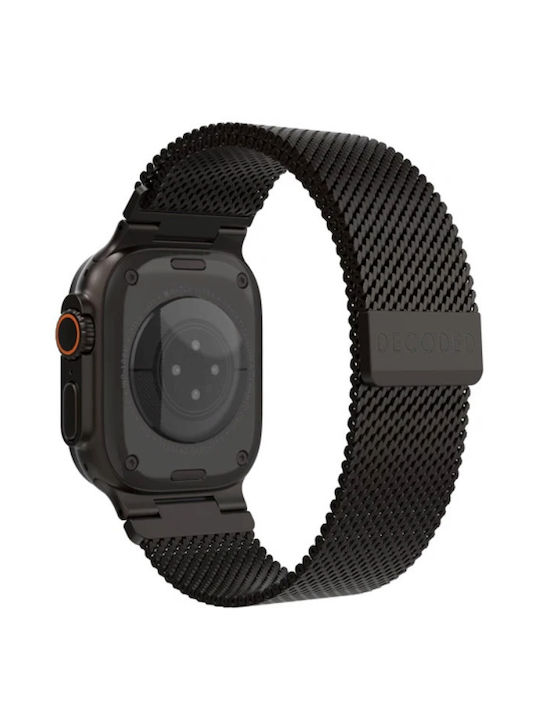 Decoded Milan Traction Curea Oțel Inoxidabil Apple Watch Ultra Series 1 2 3 49mm Series 1–11 Se 1-3 Negru De-d25aws49tcs1tmbk Decoded Milan Traction Curea Oțel Inoxidabil Apple Watch Ultra Series 1 2 3 49mm Series 1–11 Se 1-3 Negru De-d25aws49tcs1tmbk