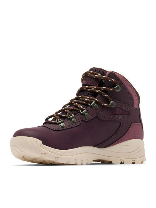 Columbia Newton Ridge Plus Women's Hiking Boots Waterproof Purple
