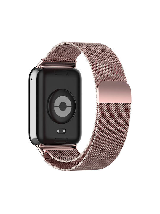 Xiaomi Band 10 Pro 9 Pro 8 Pro Xdfind Milan Μαγνητικό Ατσάλινο Μπρασελέ Ρολογιού Ροζ Xiaomi Band 10 Pro 9 Pro 8 Pro Xdfind Milan Μαγνητικό Ατσάλινο Μπρασελέ Ρολογιού Ροζ