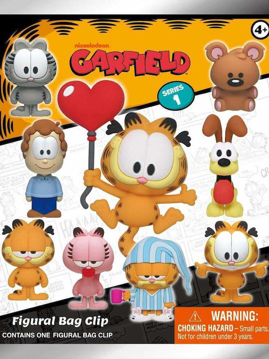 Garfield 3d Foam Bag Clips Serie 1 Display 24