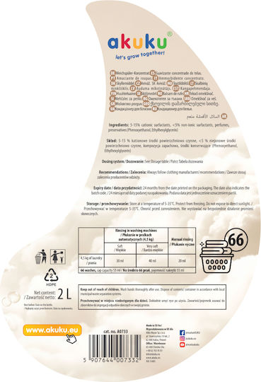 Akuku Balsam de rufe Hipoalergenic 2 l