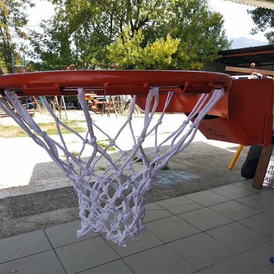 Basketballkorb mit Federn und Netz