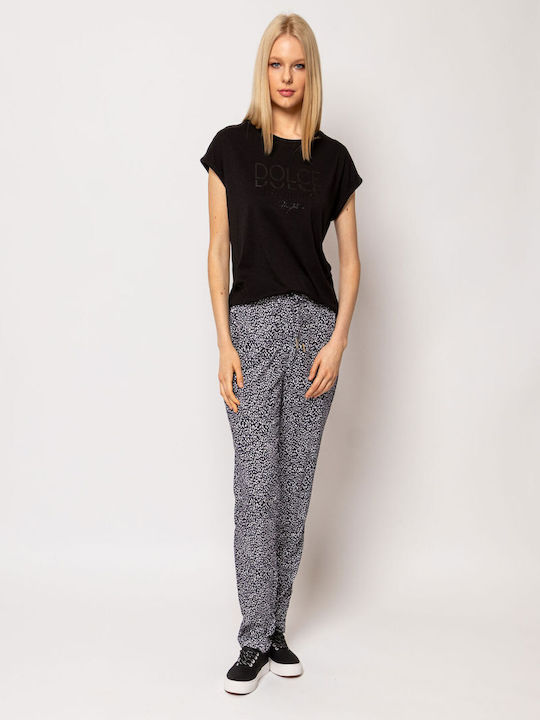 Pantaloni Dama Tesatura Gri