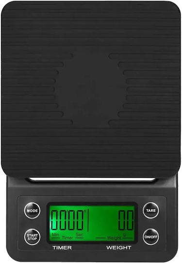 4bars S204 Handelswaage Präzision mit 5kg Maximalgewicht und 0.1gr Messgenauigkeit