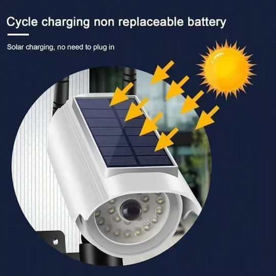 Dummy Security Camera Solar Light Motion Detection 40753