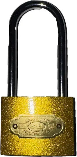 Padlock Brass with Key 50mm