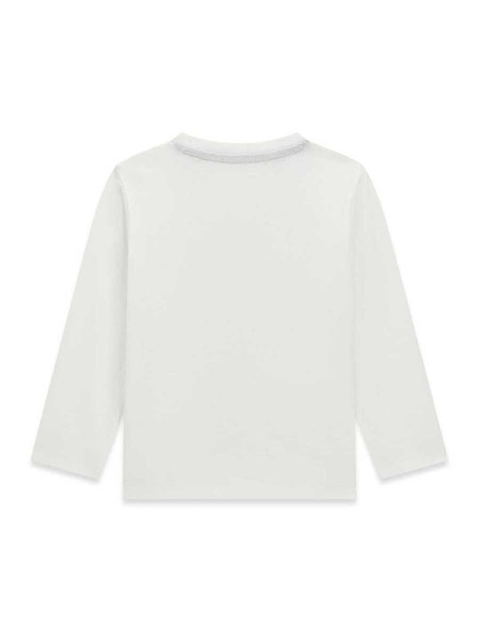 Guess Bluză Pentru Copii Cu Mâneci Lungi Alb N6yi06