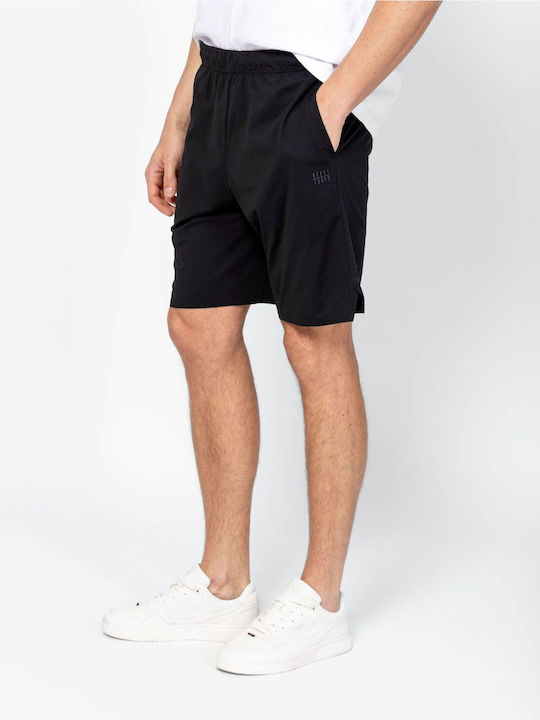 Pantaloni Scurți Bărbați Sport Negru