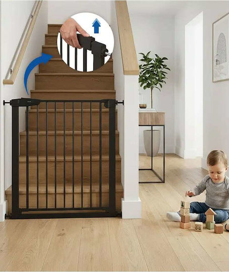 Luvion Luvion Baby-Sicherheitsprodukte Sicherheitstür mit Schrauben in Schwarz Farbe 100cm