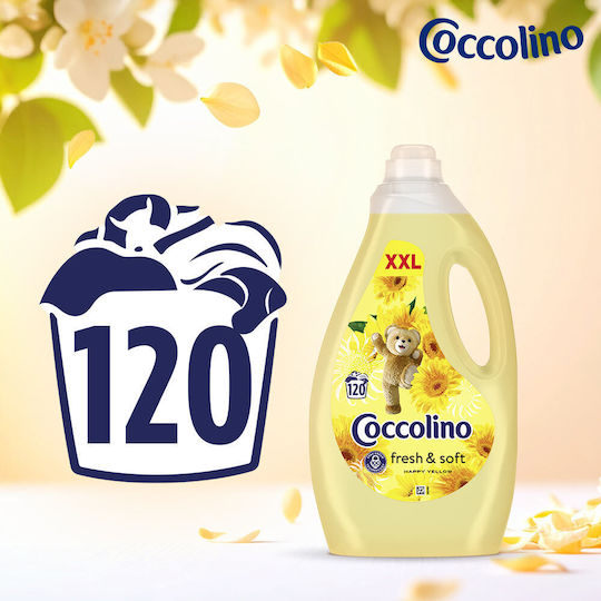 Coccolino Kompaktes Flüssiges Waschmittel 3lt (120 Wäschen)