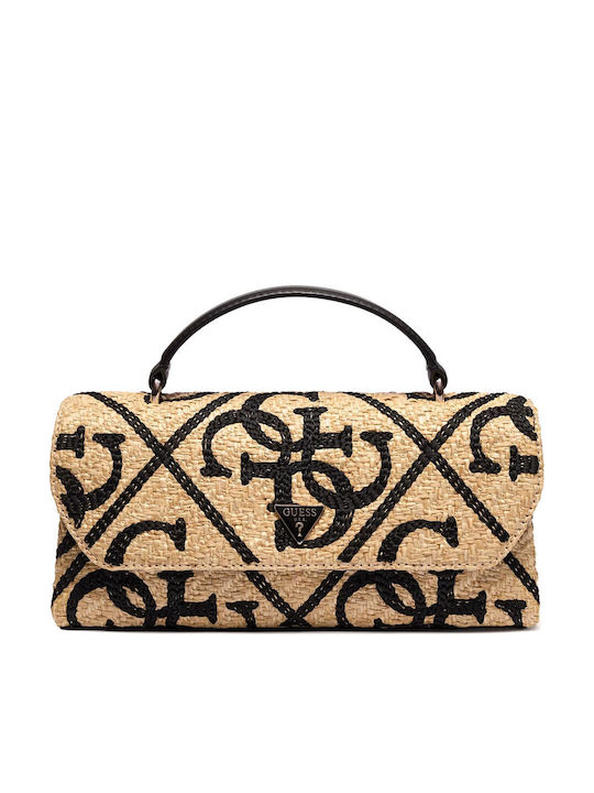 Kirsten Rattan Damenhandtasche Handtasche Schwarze