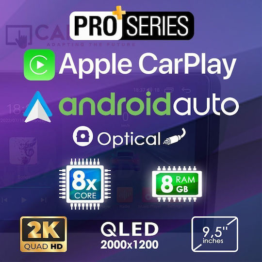 Carmedia Cmdu8095-5 Pro Plus Таблет 9.5'' Фабричен Volkswagen Beetle 2004-2011