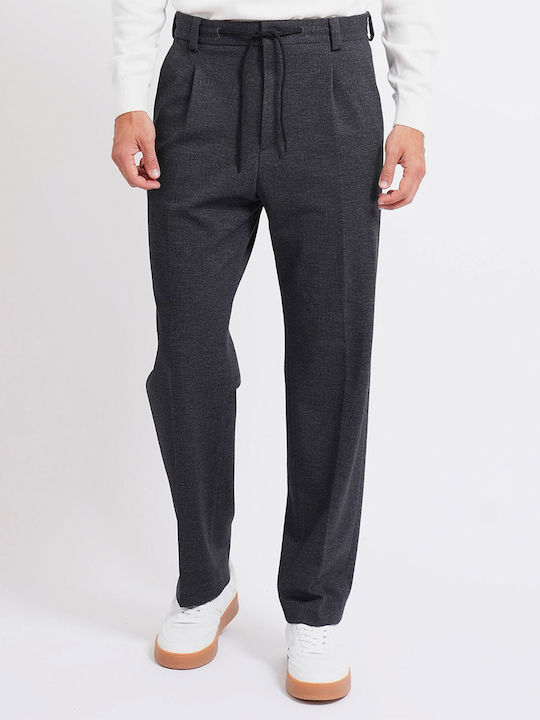Hugo Men's Elastic Trousers Dark Grey