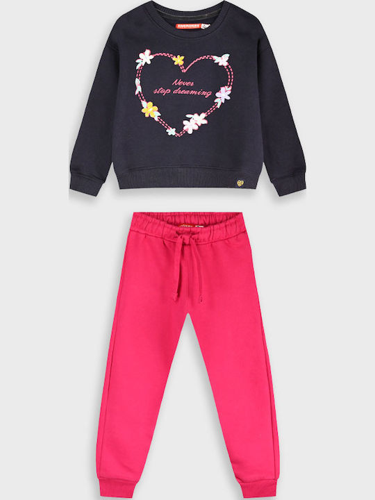 Set Trening pentru Copii Fuchsia 2 Bucăți