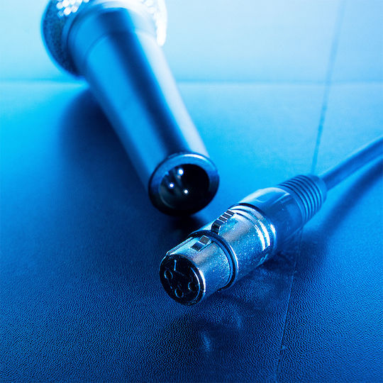 Plugger Cable XLR male - XLR female Μαύρο 10m PLG00035