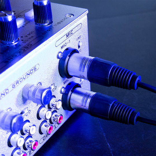 Plugger Кабел XLR мъжки - XLR женски Черен 0.6м PLUCABSXF3XM30M60EAS