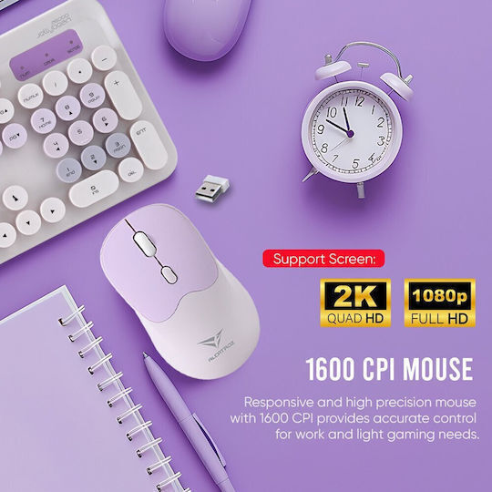 Jellybean A5000 Wireless Keyboard & Mouse Set English US Latte