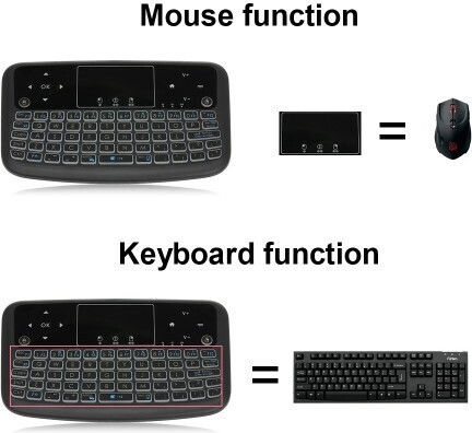 TP10310317210A Wireless Keyboard with Touchpad English US Gray