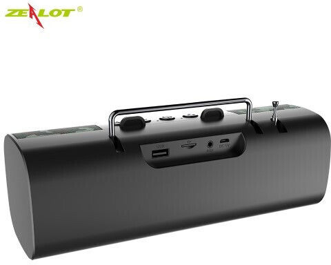 Zealot S40 Boxă Bluetooth 10W cu Radio Kaki