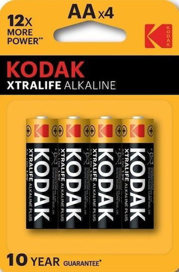 Kodak Alkaline-Batterien AA 1,5V 4er Pack