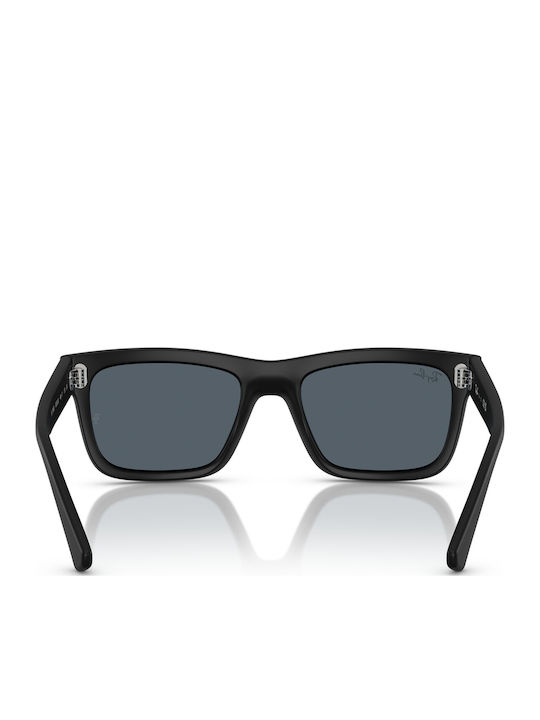 Ray Ban Unisex Sunglasses with Black Frame and Blue Lens