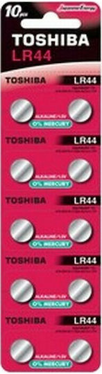 Toshiba Batterien Alkalisch für Uhren LR44 5Stück