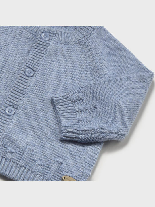 Kids Cotton Cardigan Grey