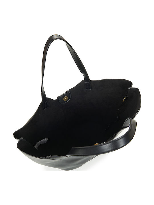 Shopping Damen Shopper Tasche Schwarze