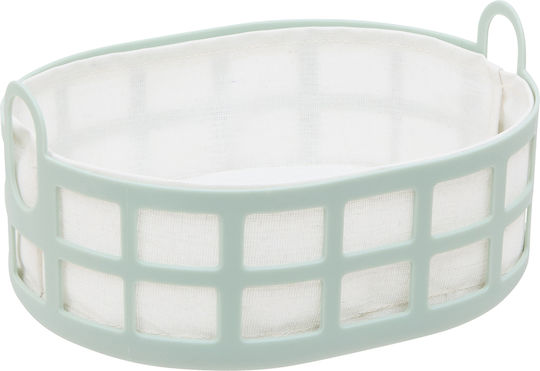 5Five Poly Καλάθι Ψωμιού Πλαστικό Πράσινο 24x19x11cm