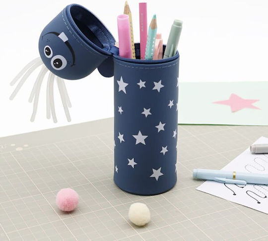 Lulubug Monster Gang Zilly Blue Pencil Case