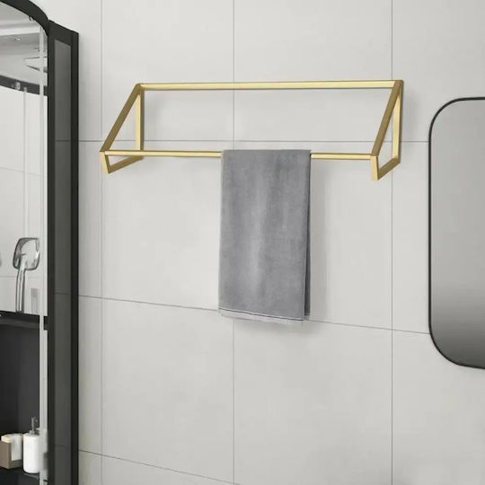 Wall Hanger Gold 100x30x30cm