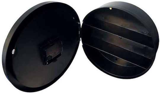 Raw Cutie de siguranță Ceas de perete Black Clock