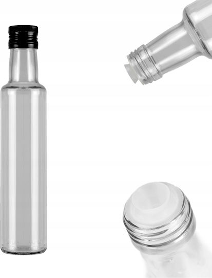 Bimberek Vilde Öl- und Essigspender-Set Glas mit Fluss 250ml