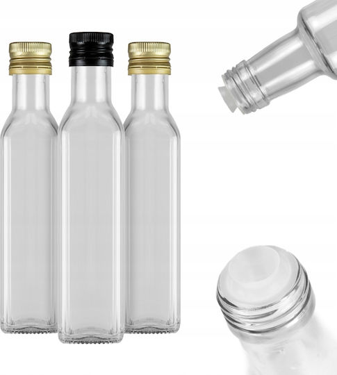 Bimberek Glass Oil Can with Flow 250ml