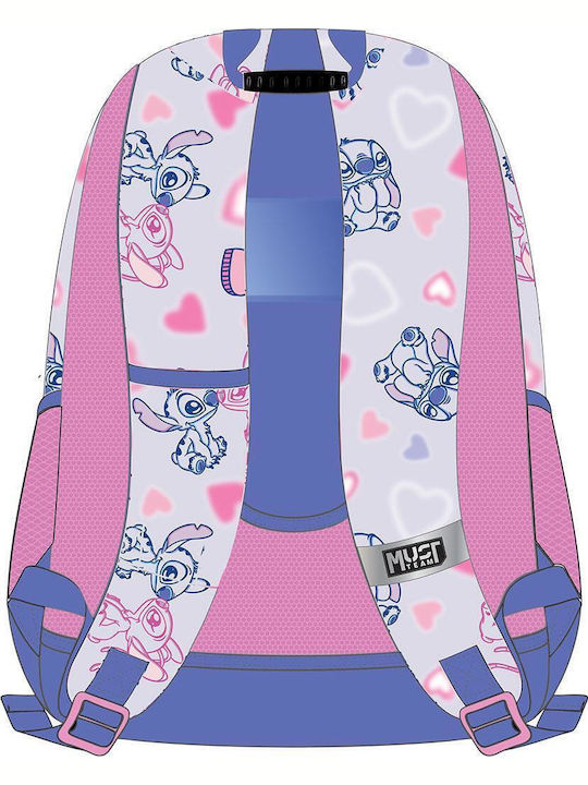 Spiderman Σχολική Τσάντα Πλάτης Δημοτικού Stitch Angel Ohana 25lt 32 x 18 x 43εκ 2026